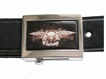 Devanet full colour logo belt buckle